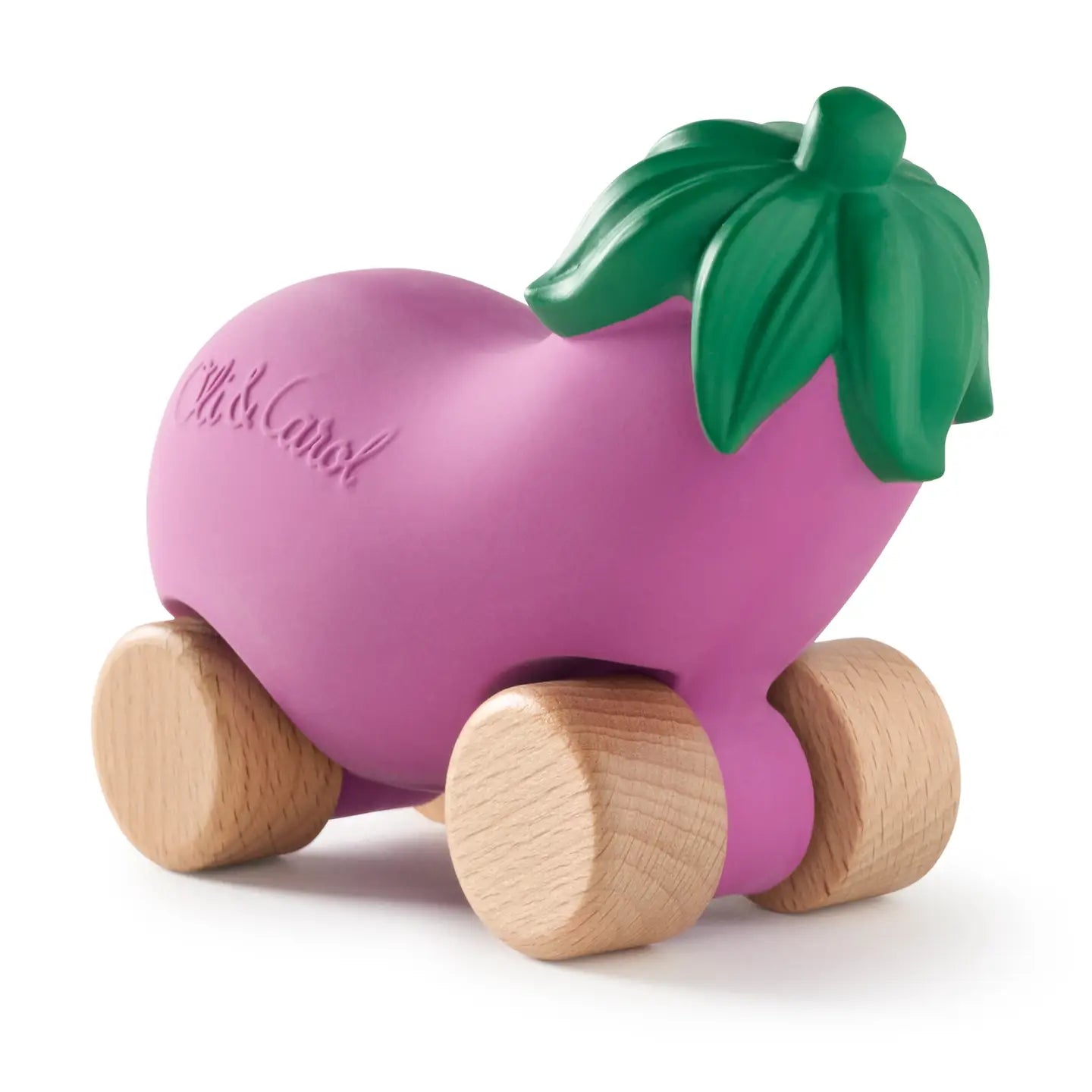 Emma the Eggplant Baby Car