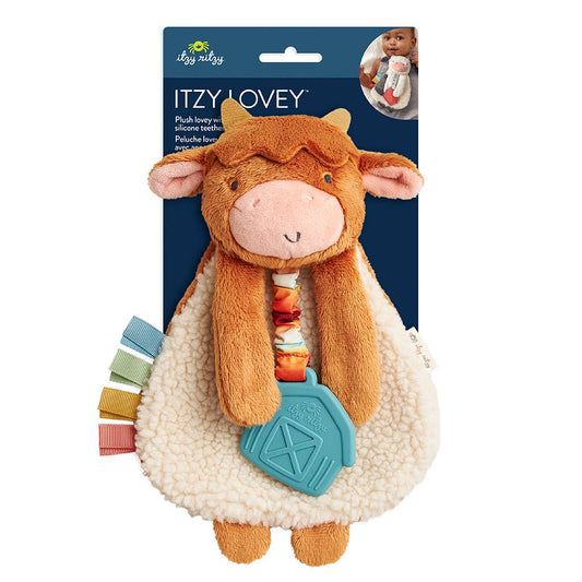 Itzy Friends Lovey™ Plush I Highland Cow