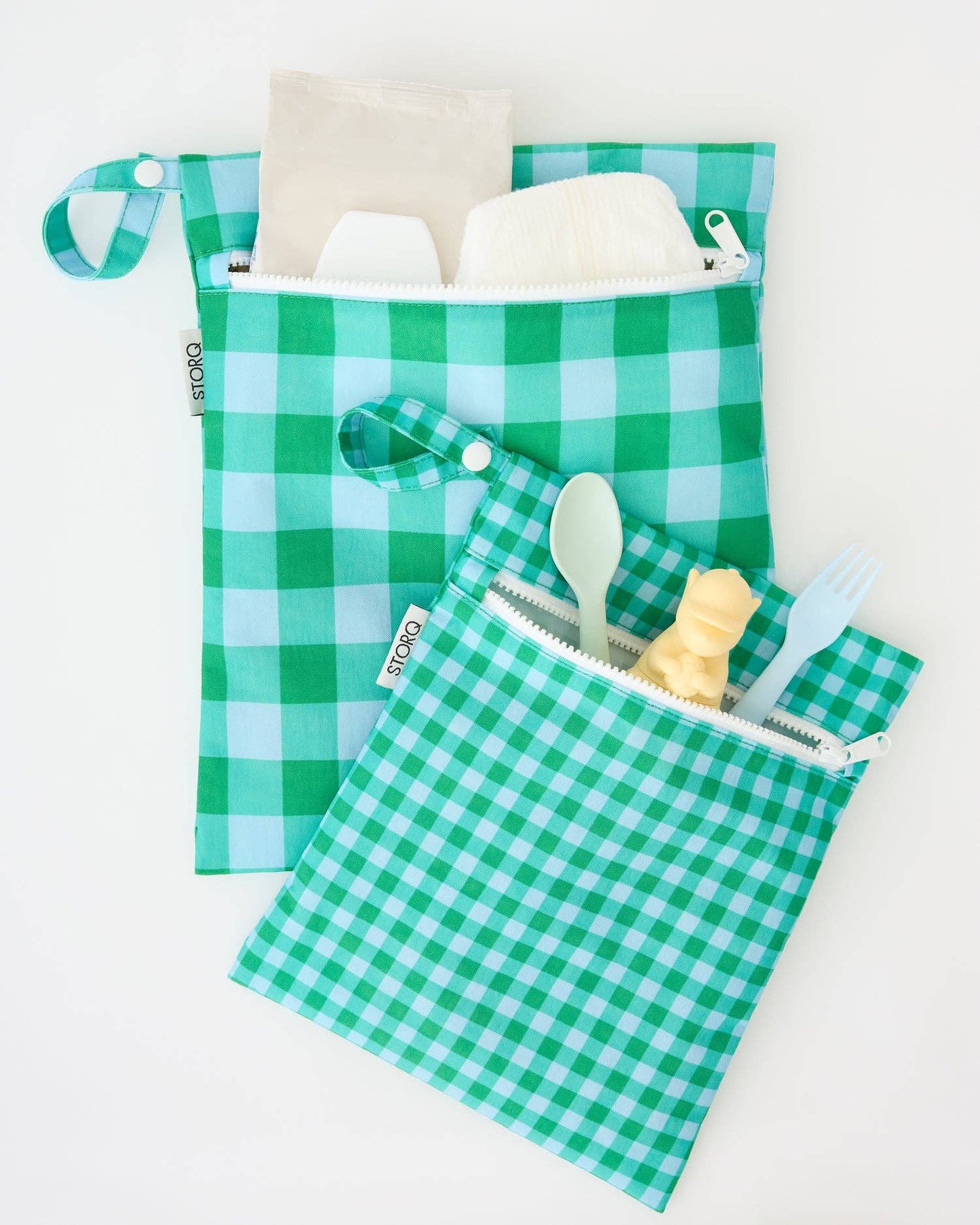 Fall Colors: Wet/Dry Bag Set: Black Grid