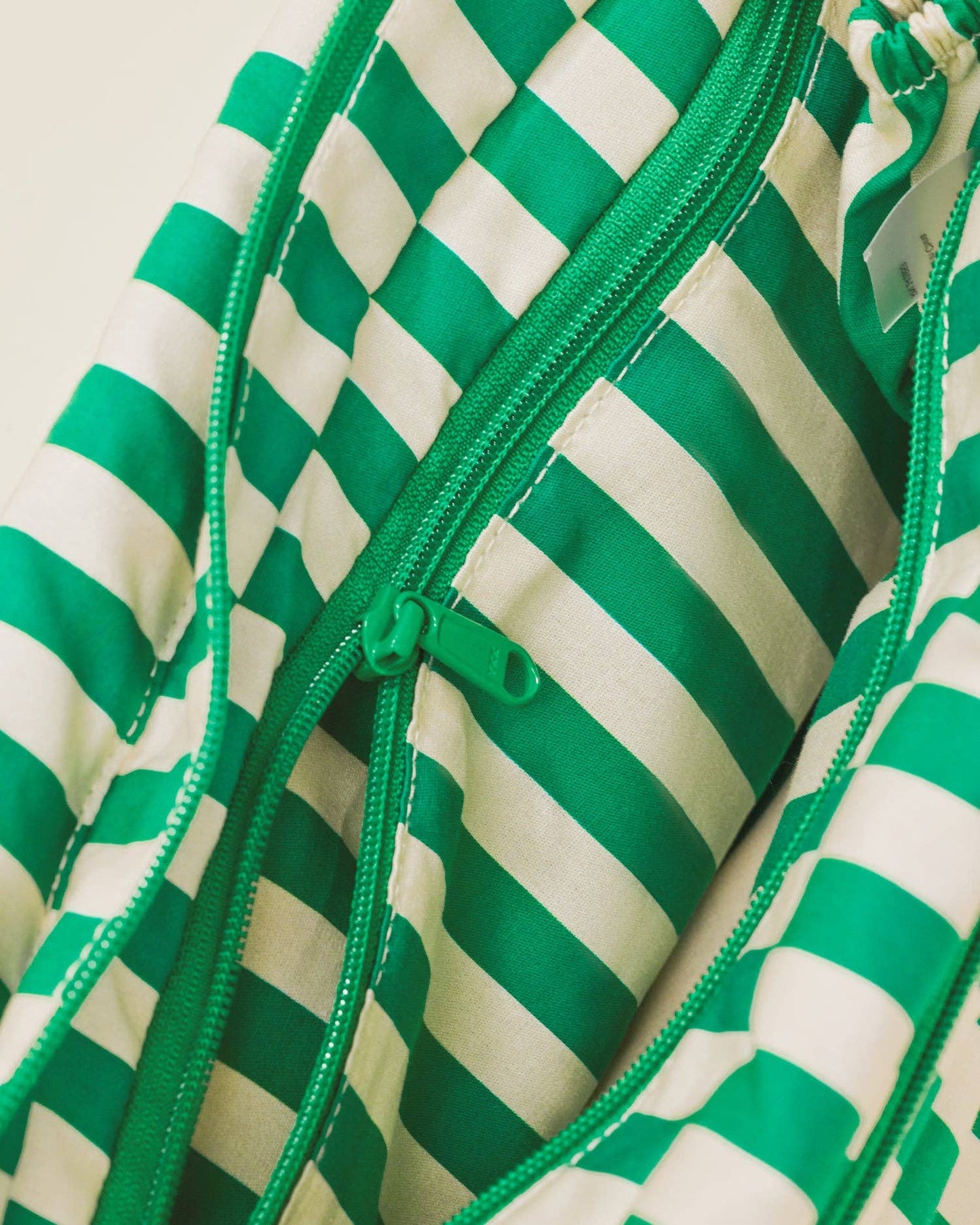 Stroller Party Caddy Bag: Green Stripe