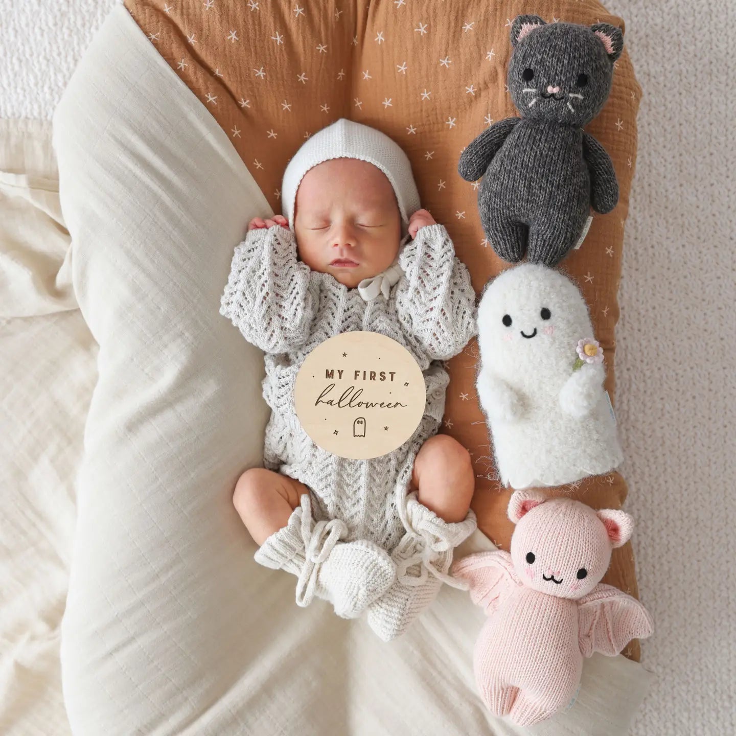 Baby Ghost | Ivory with Flower