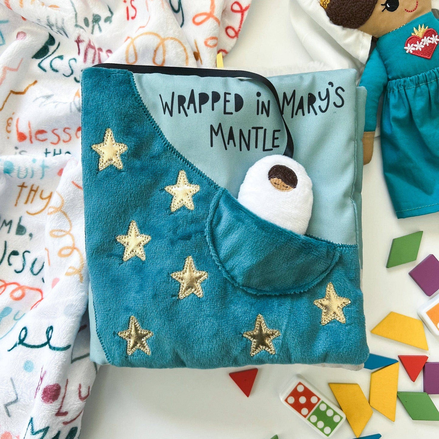 Mass Quiet Book | Wrapped in Mary's Mantle