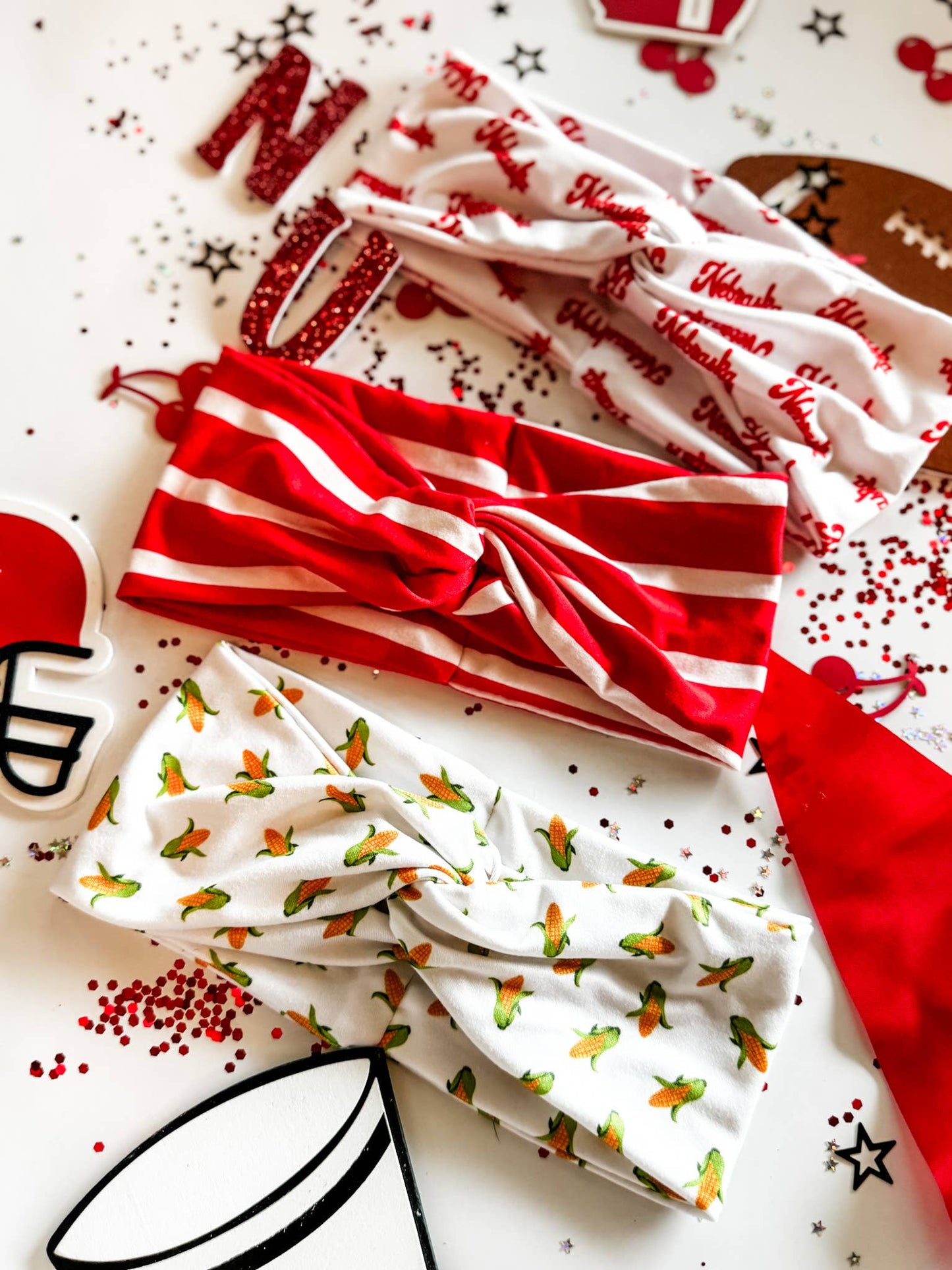 Game Day Turband Headband | Corn