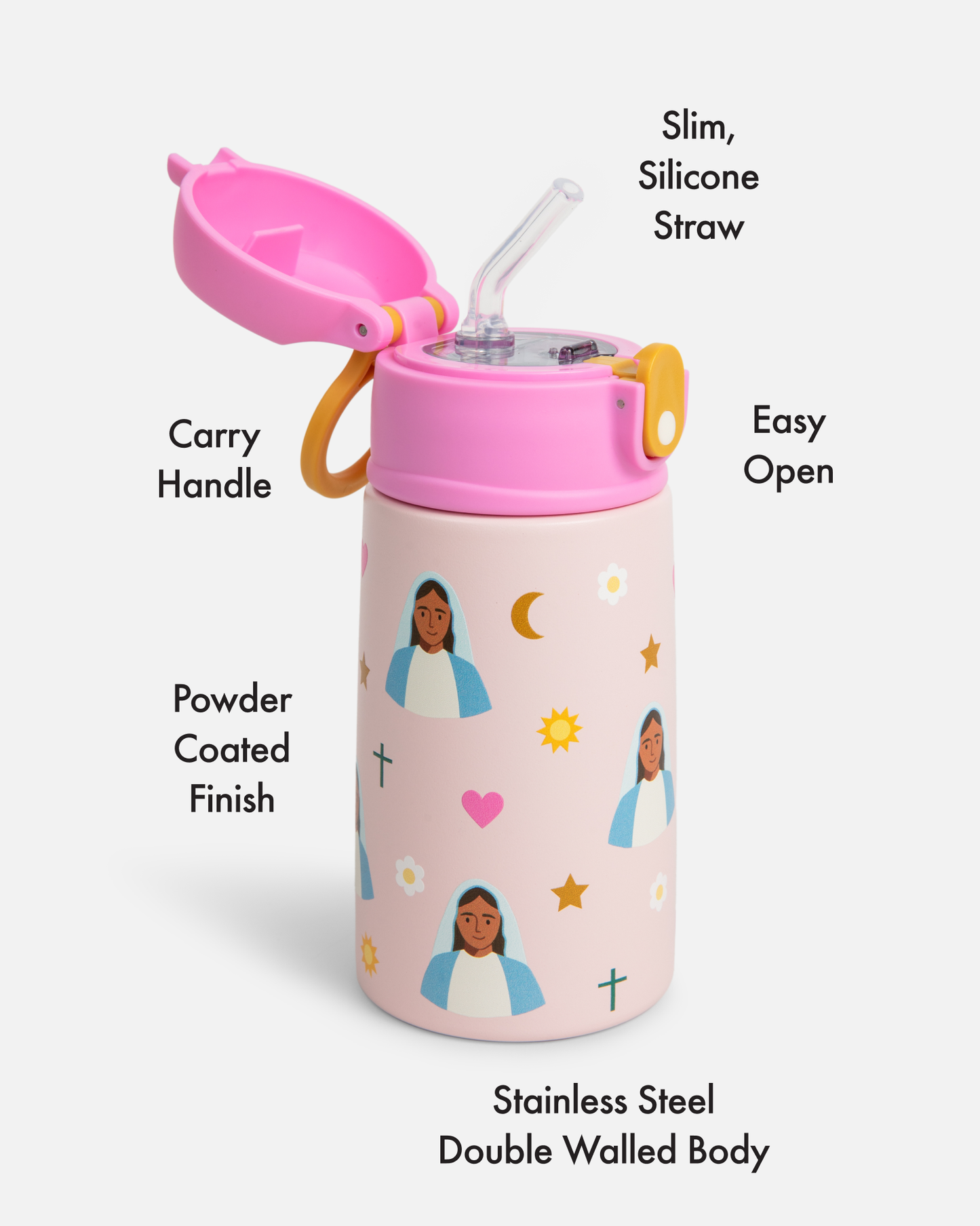 13.5oz Stainless Steel Water Bottle | Mary