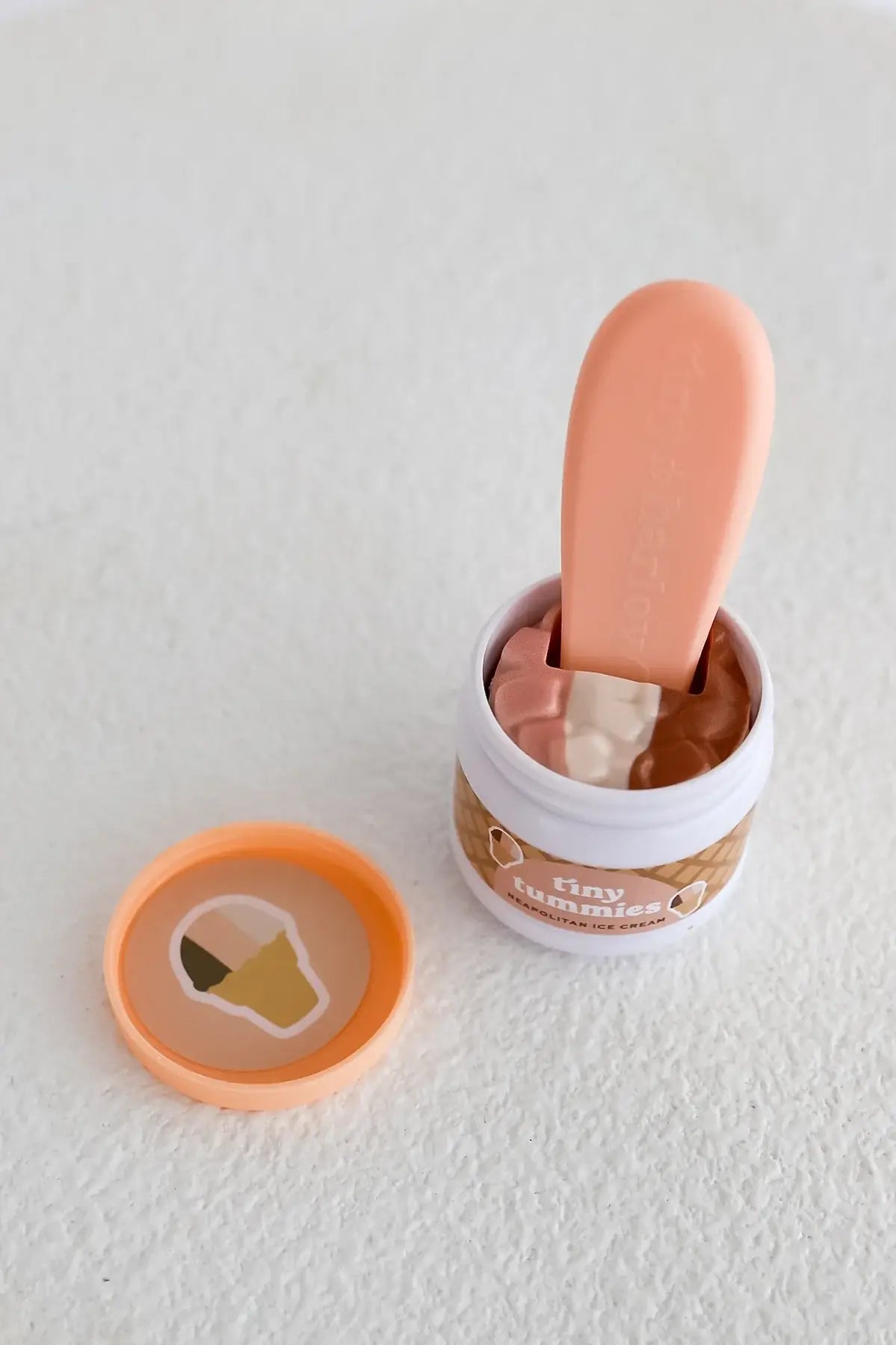 Tiny Tummies Food Jar and Spoon | Napolitan Ice Cream