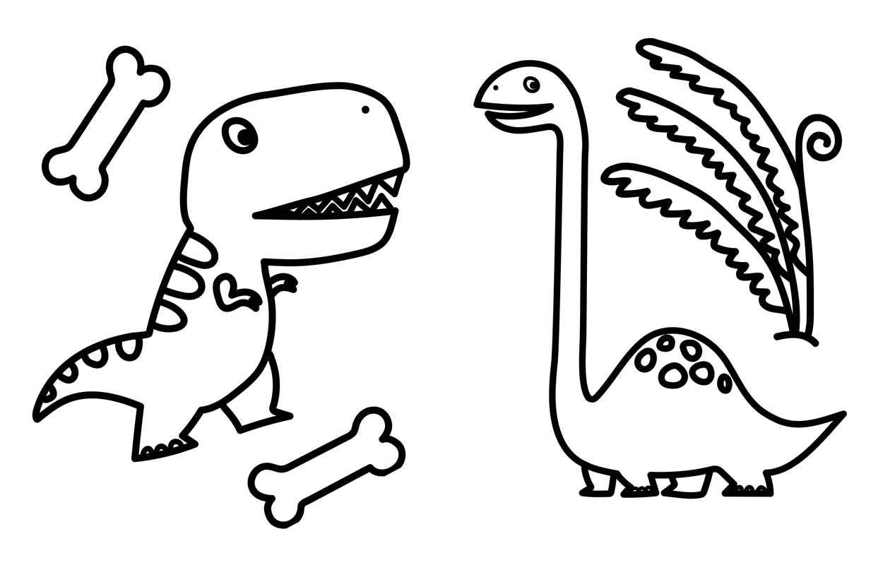 My First Big Coloring Book of | Dinosaurs