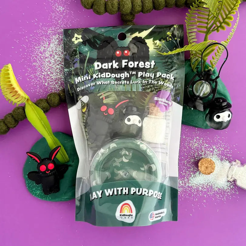 KidDough Mini Play Pack | Dark Forest