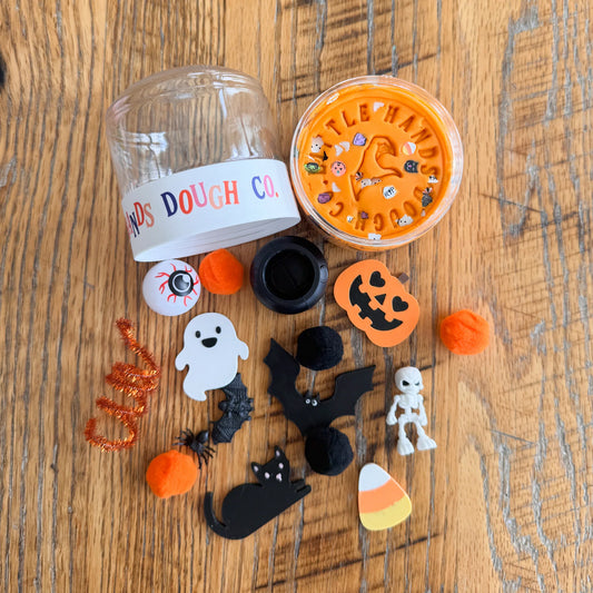 Playdough To-Go Jar | Halloween