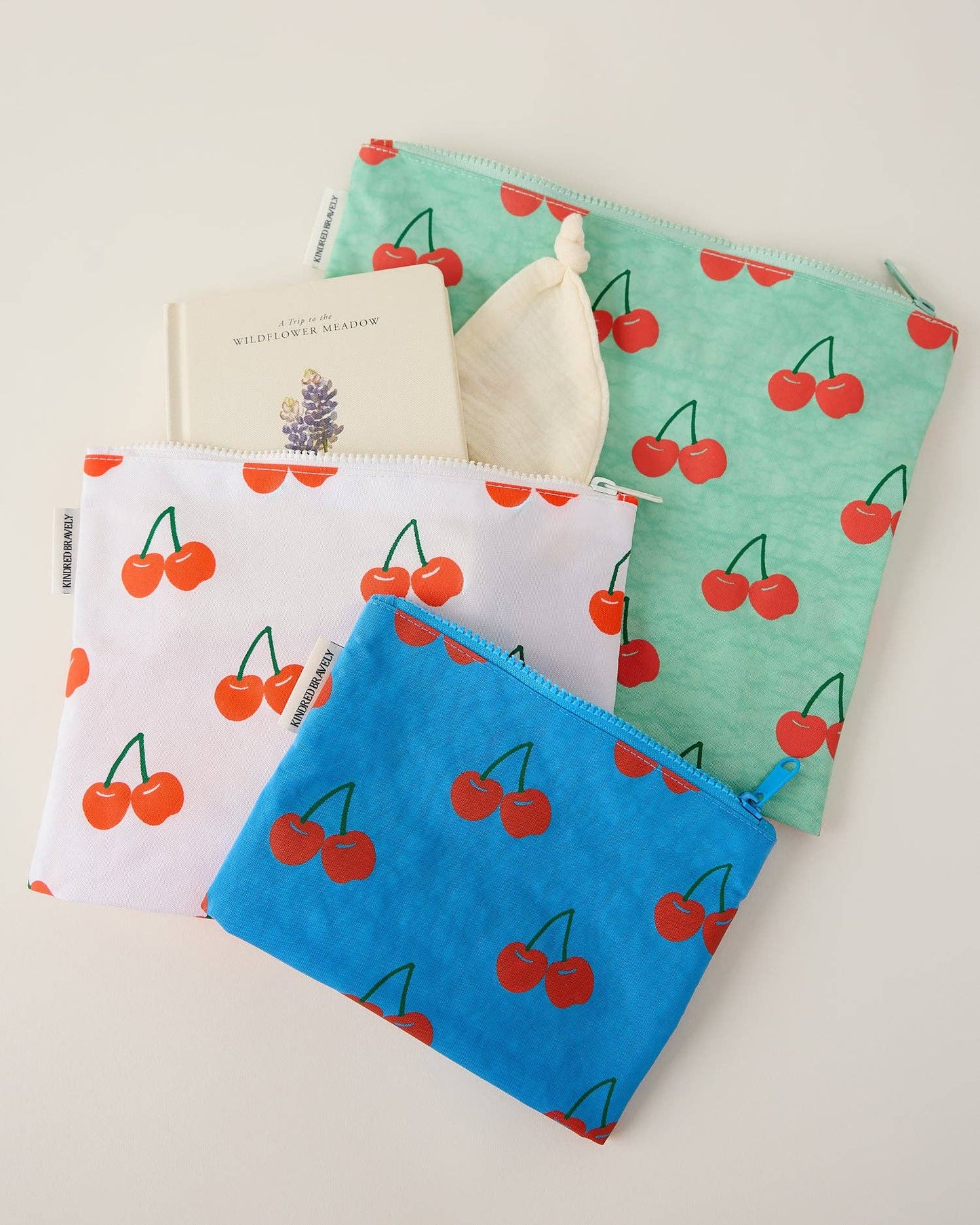 Zipper Pouch Set | Cherries