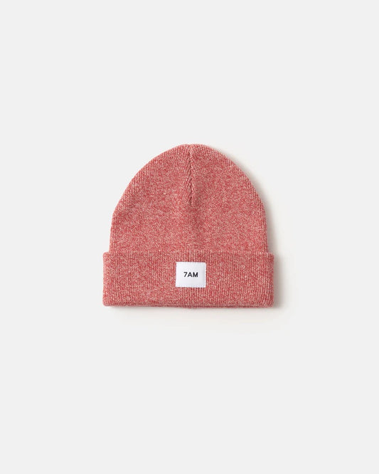 Beanie - Heather I Red