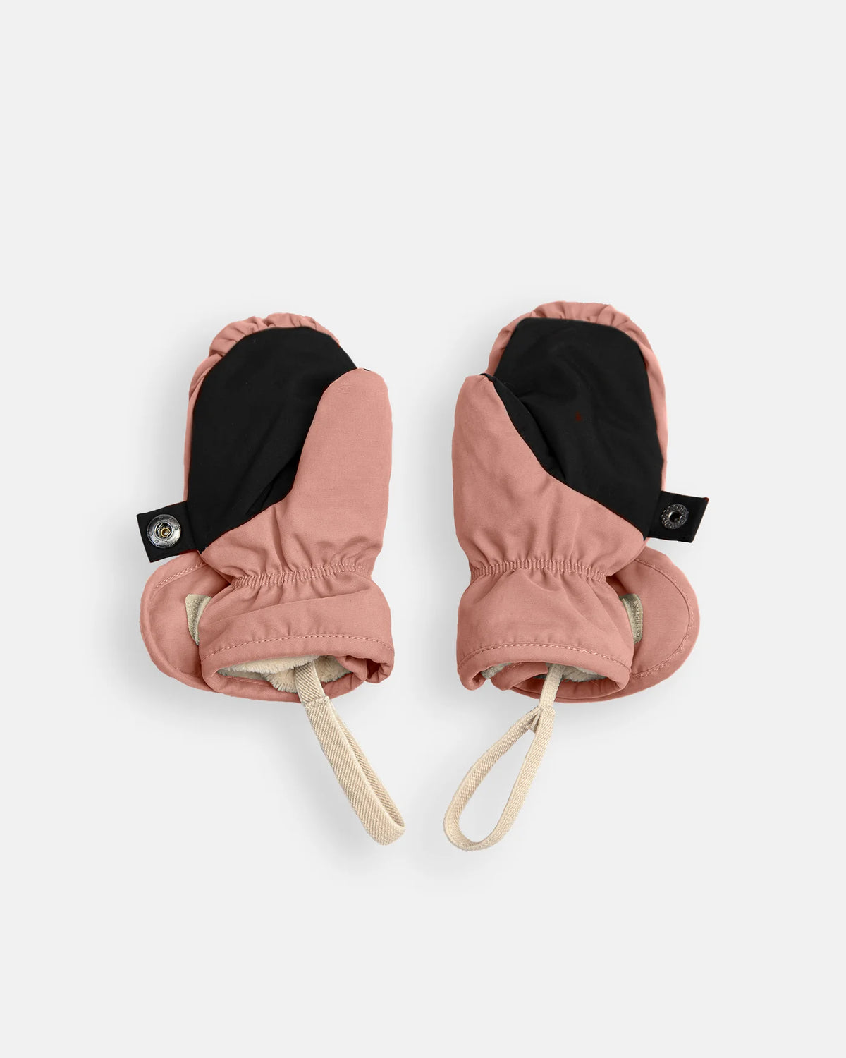 Benji Plush Mittens | Rose Dawn