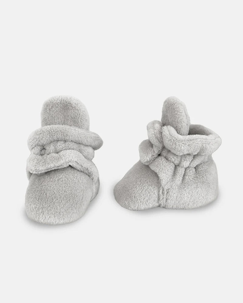 Plush Baby Booties Slippers | Pearl