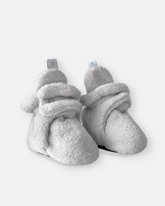 Plush Baby Booties Slippers | Pearl