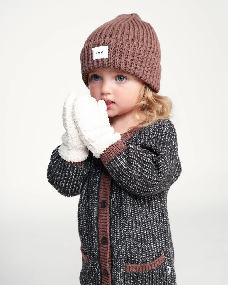 Fuzzy Mittens | Vivid Pink