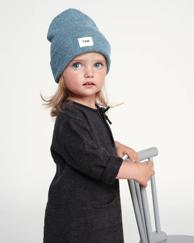 Beanie - Heather I Aqua