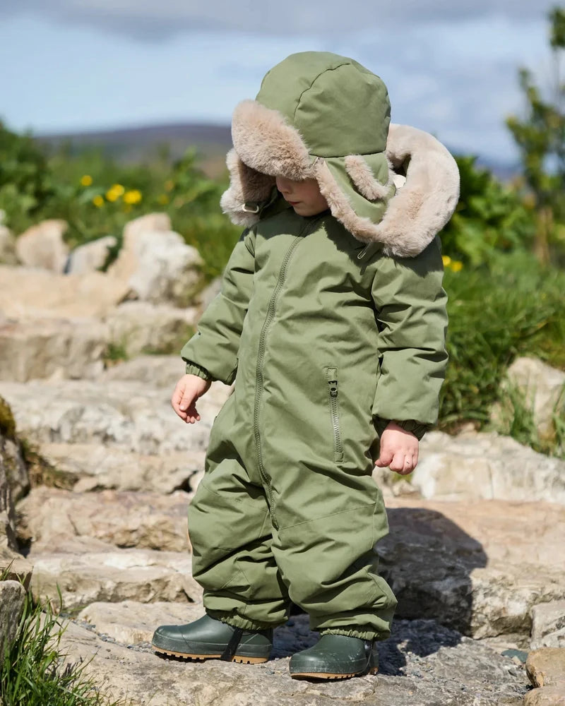The Helsinki Chapka Hat | Woodland Greige Faux Fur