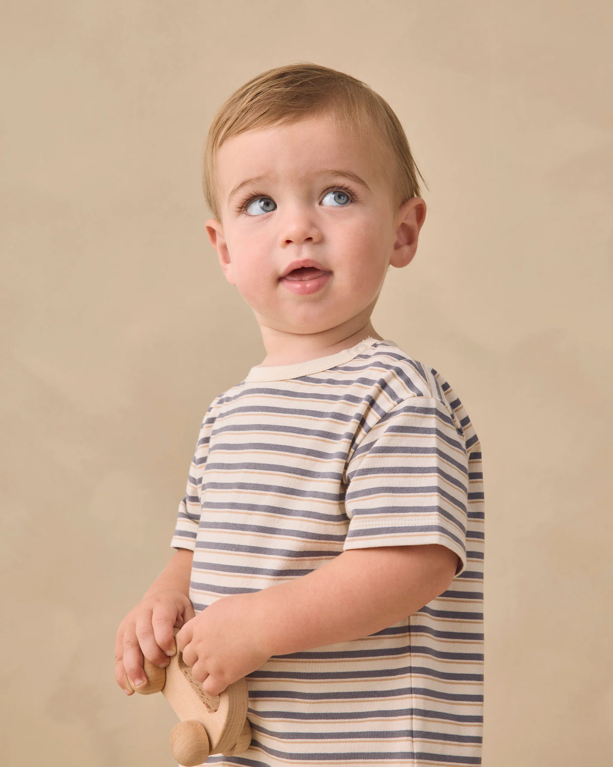 Boxy Tee | Vintage Stripe