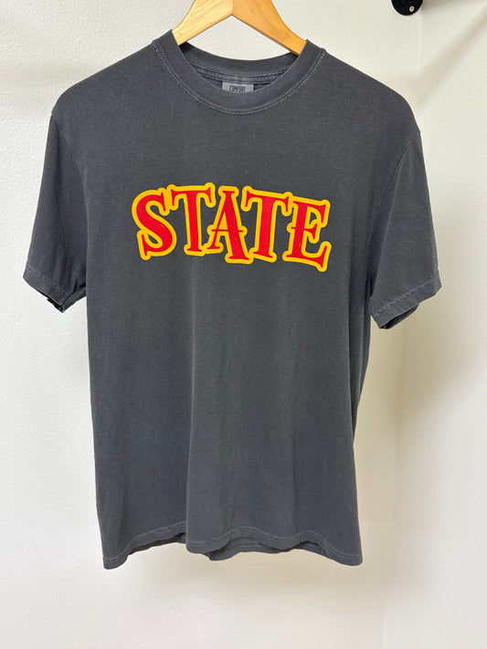 Adult Pepper Black Tee | State