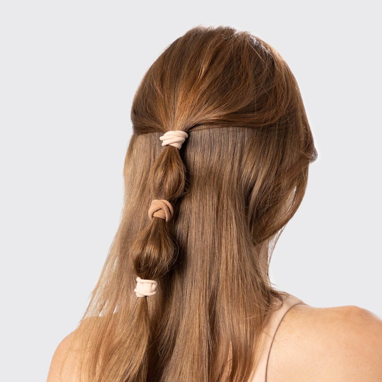 Eco-Friendly Nylon Elastics 20pc set | Blush