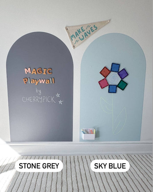Magic Playwall Arch Decal | Stone Grey