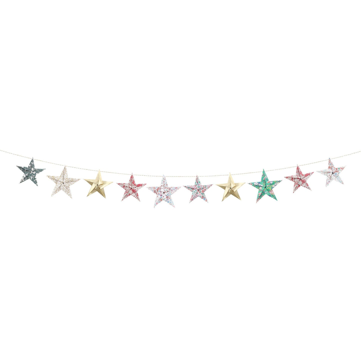 Origami Star Garland | Meri Meri X Liberty