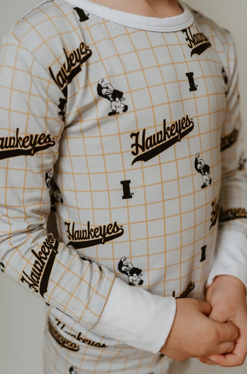 Two Piece Bamboo Pajama Set | Vintage Iowa