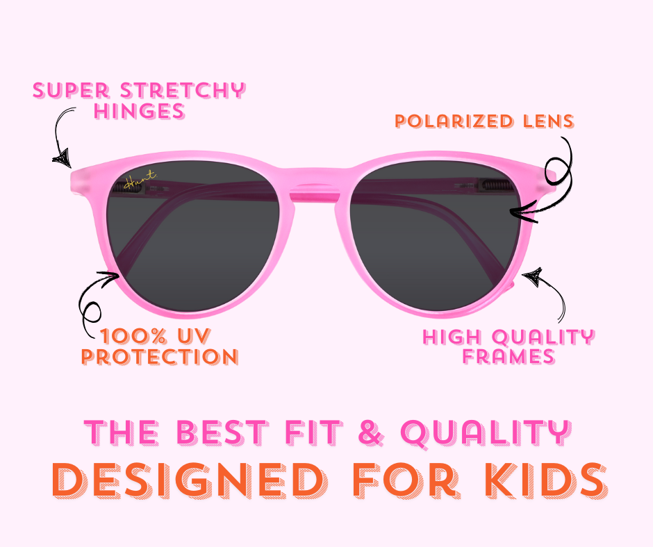 Kids Classic Mocha Sunglasses  (3-7 Years)