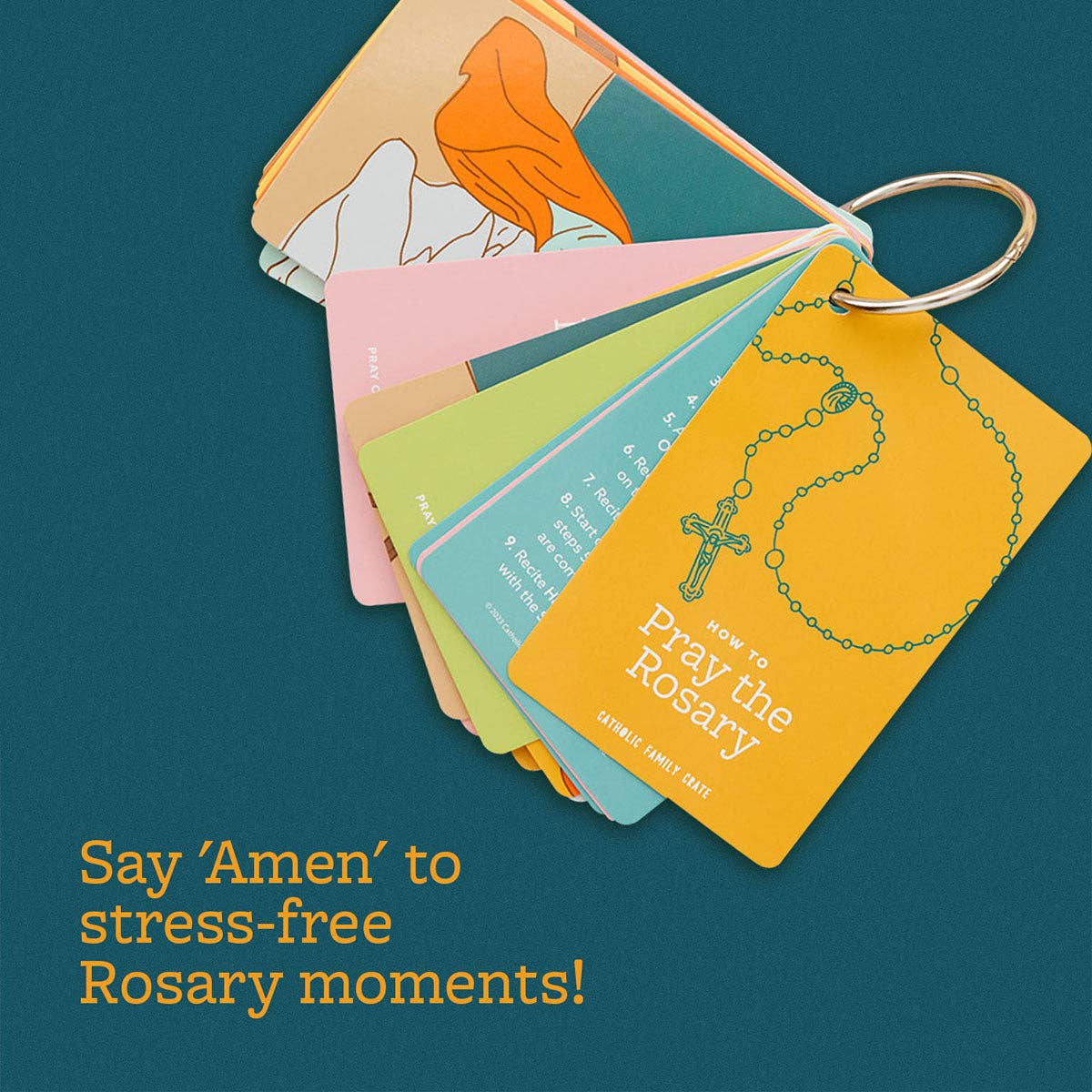 Rosary Ring | How to Pray the Rosary