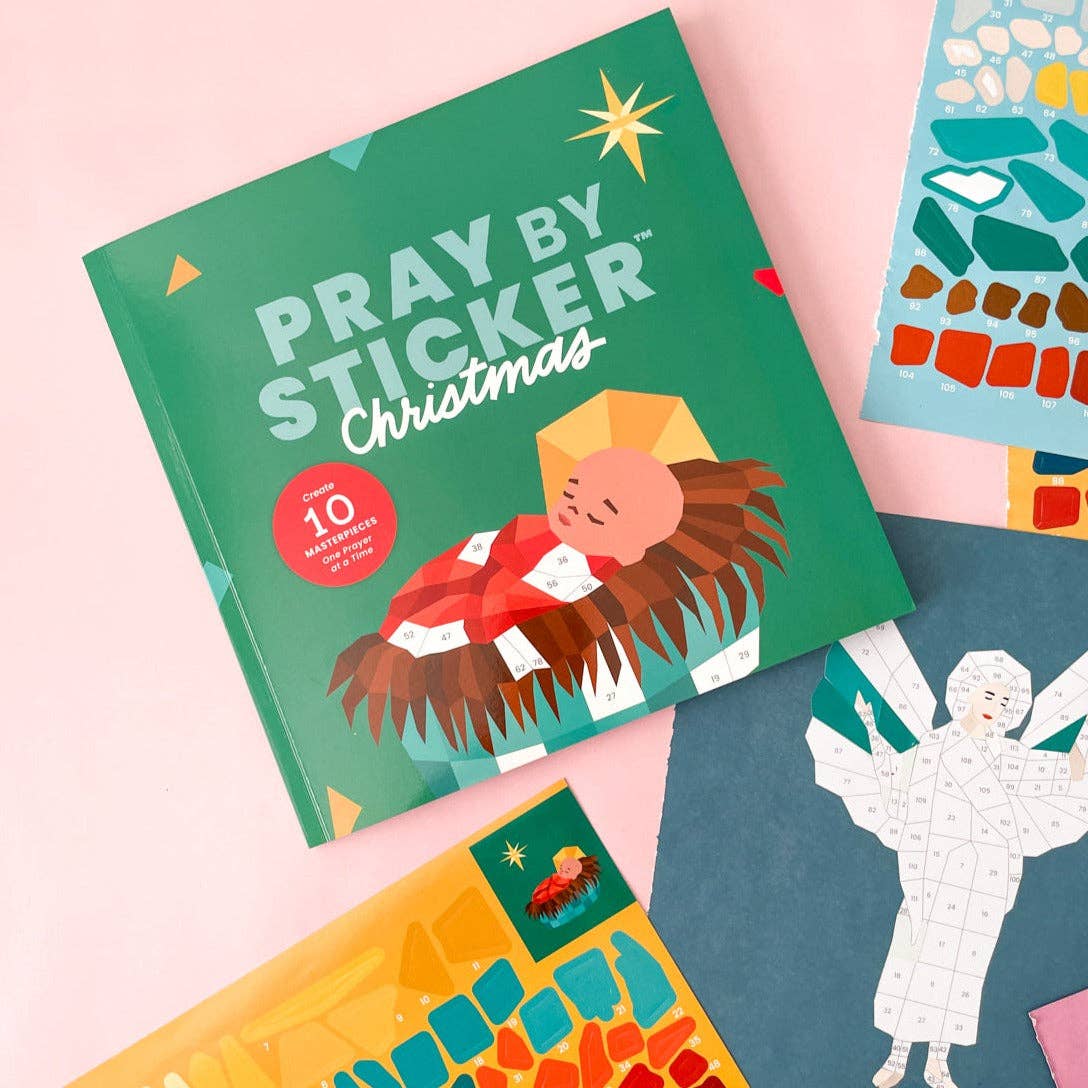 Pray by StickerI Christmas Sticker Book