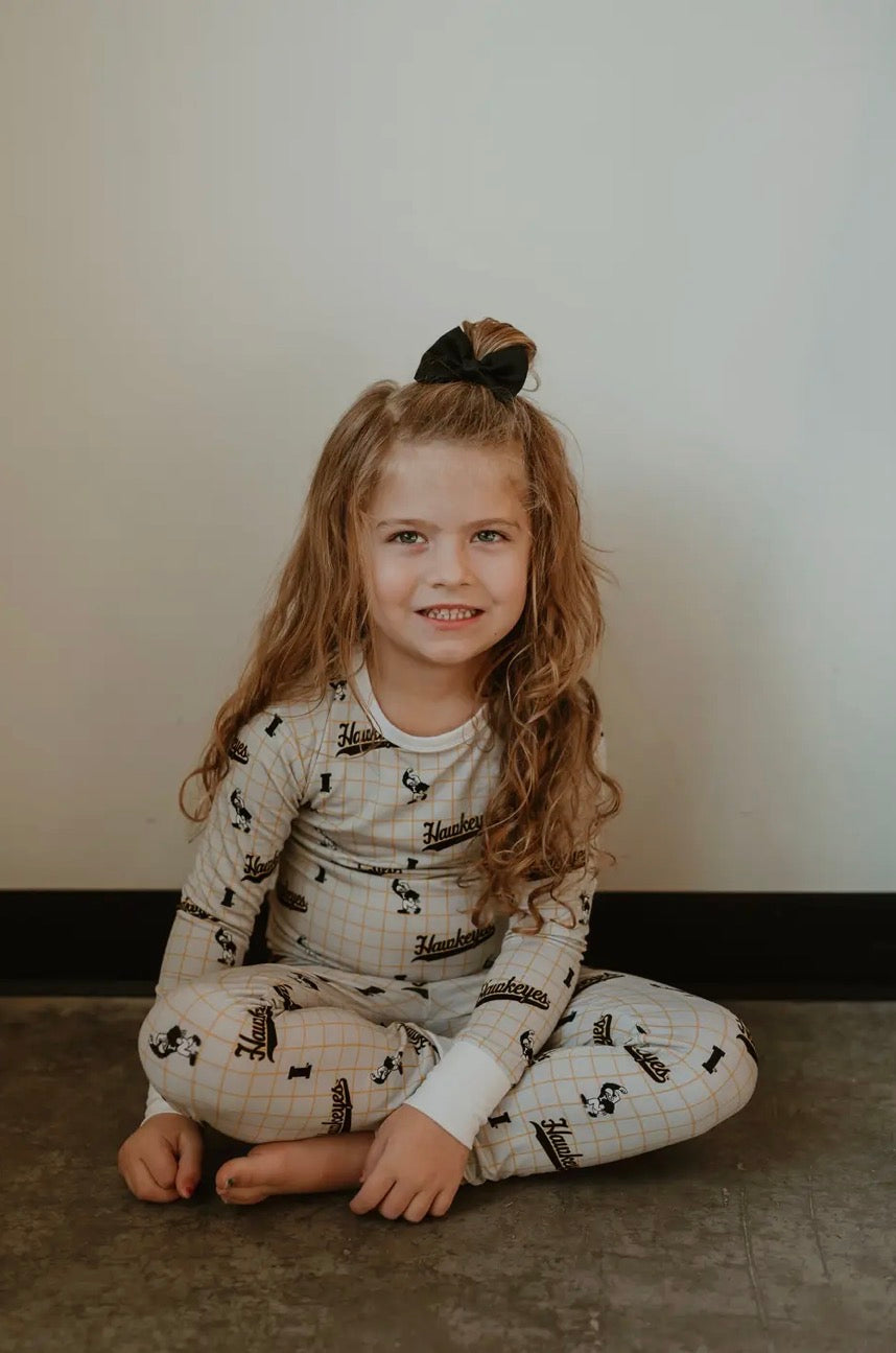 Two Piece Bamboo Pajama Set | Vintage Iowa
