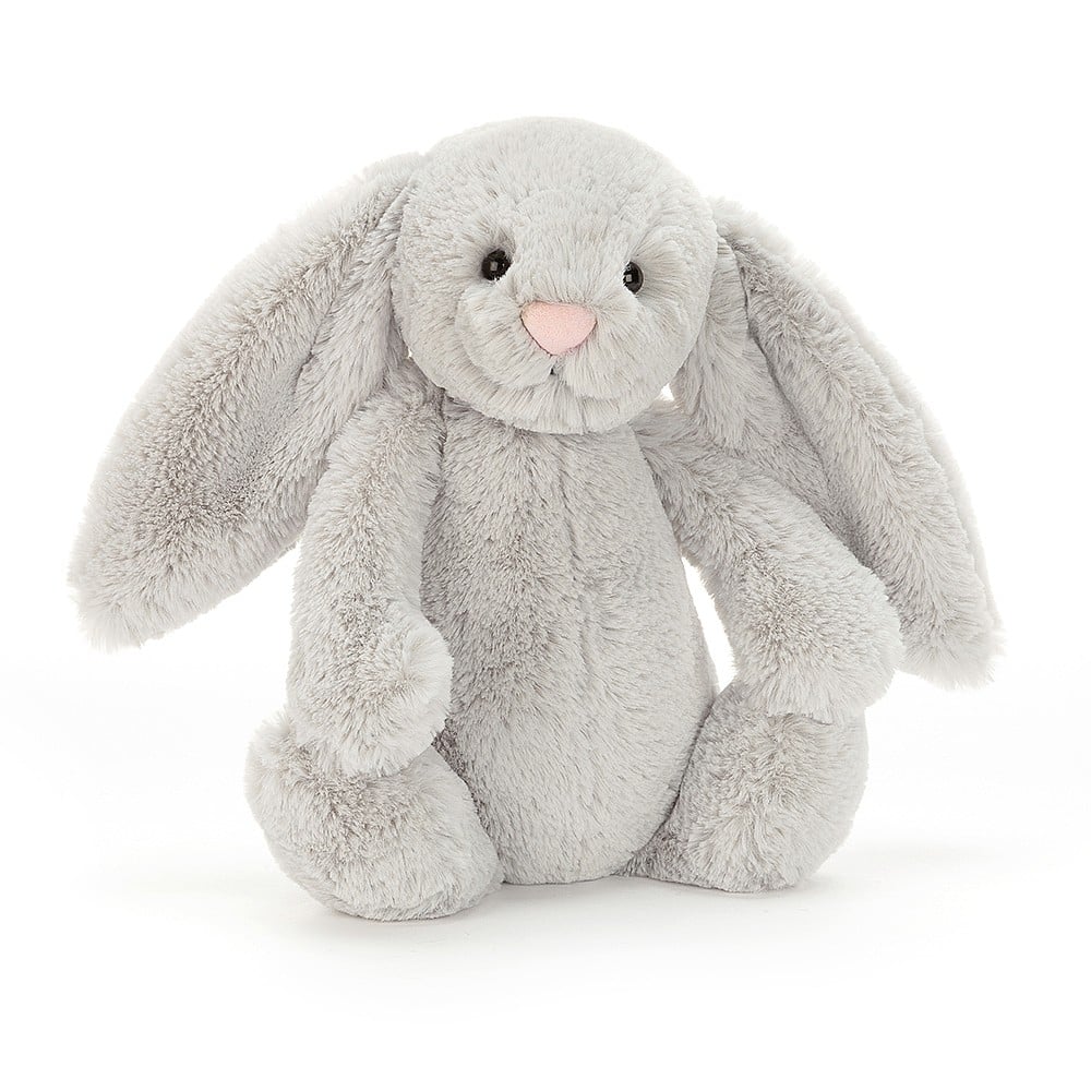 Bashful Grey Bunny I Medium