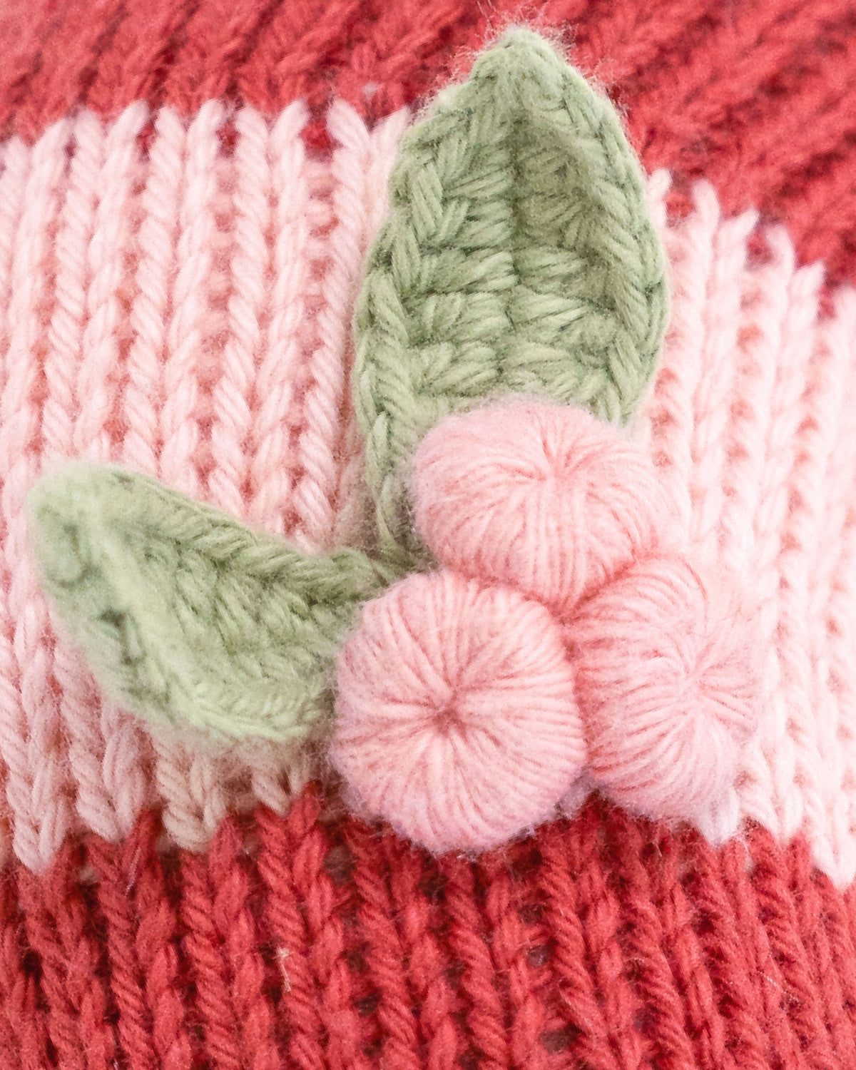Baby Candy Cane | Blush Stripe