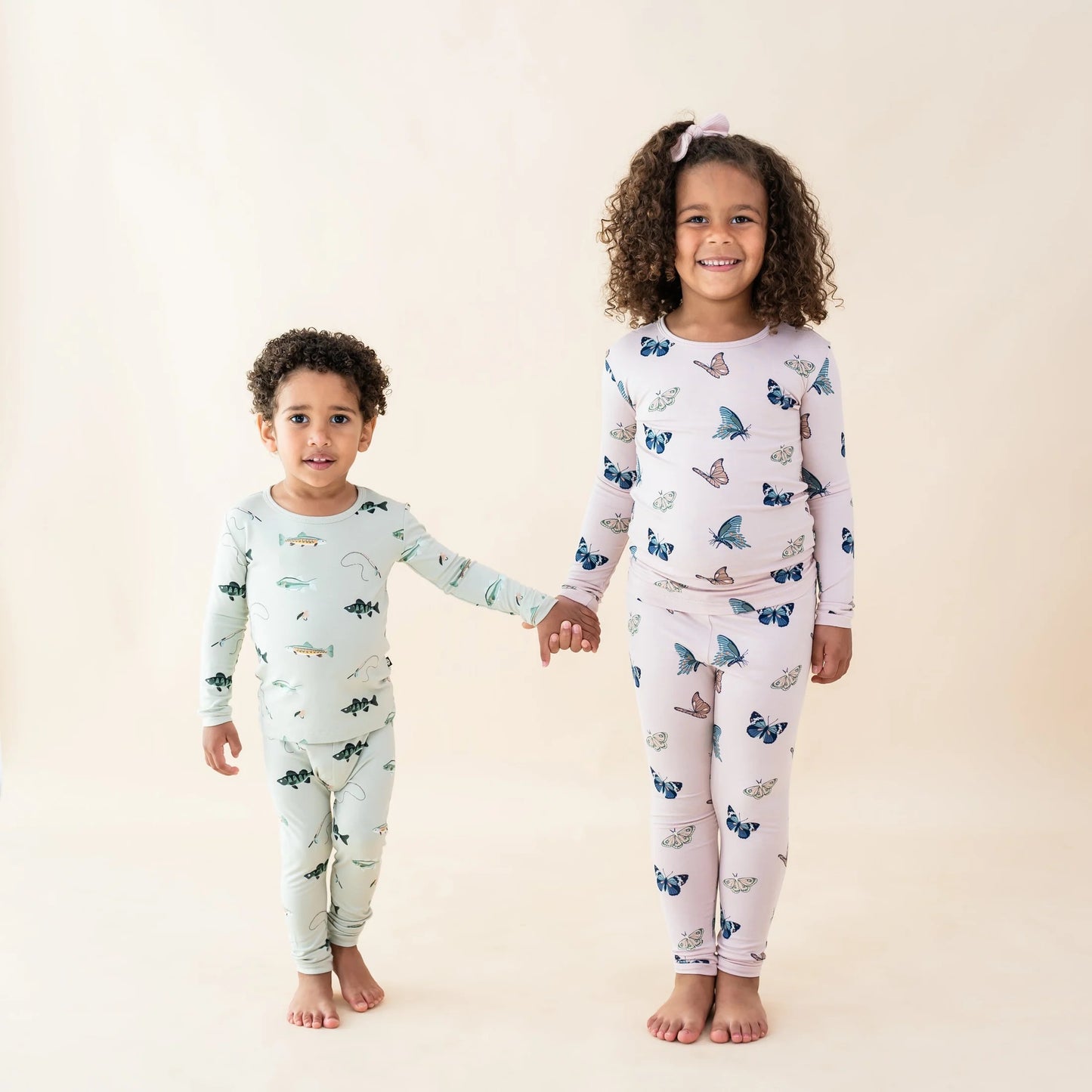 Long Sleeve Pajamas I Blush Butterfly