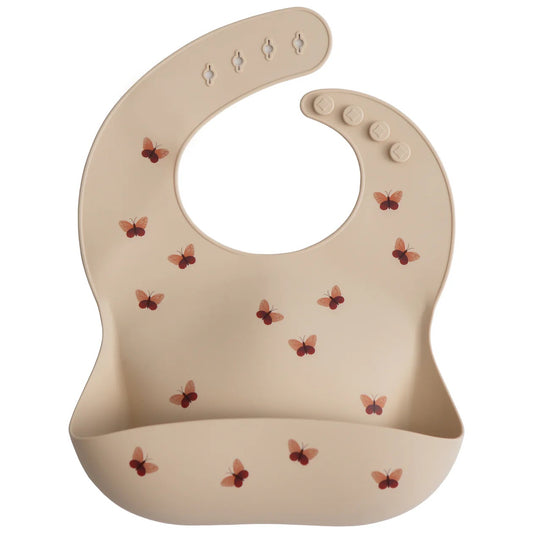 Silicone Baby Bib I Butterflies