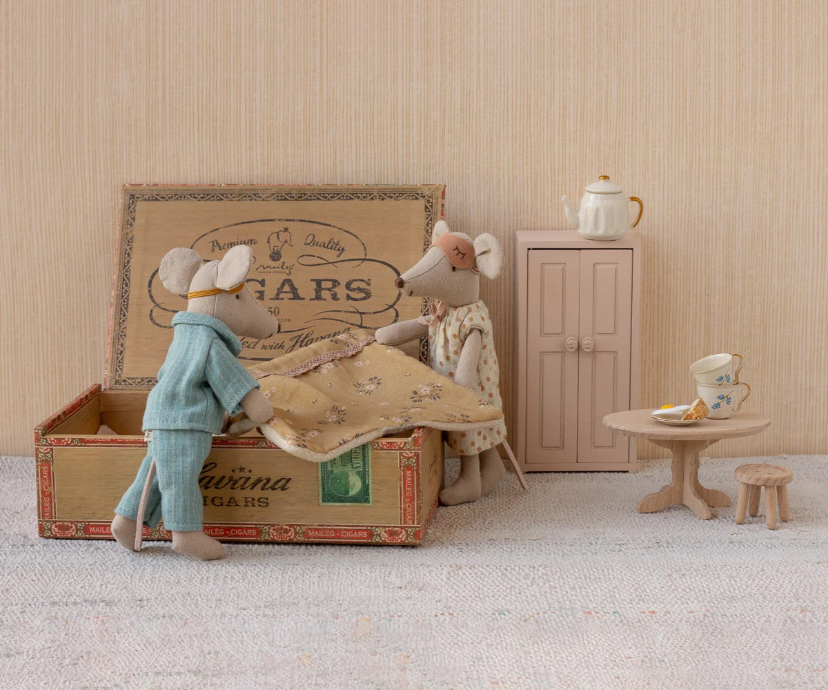 Mice In Cigarbox | Mum & Dad