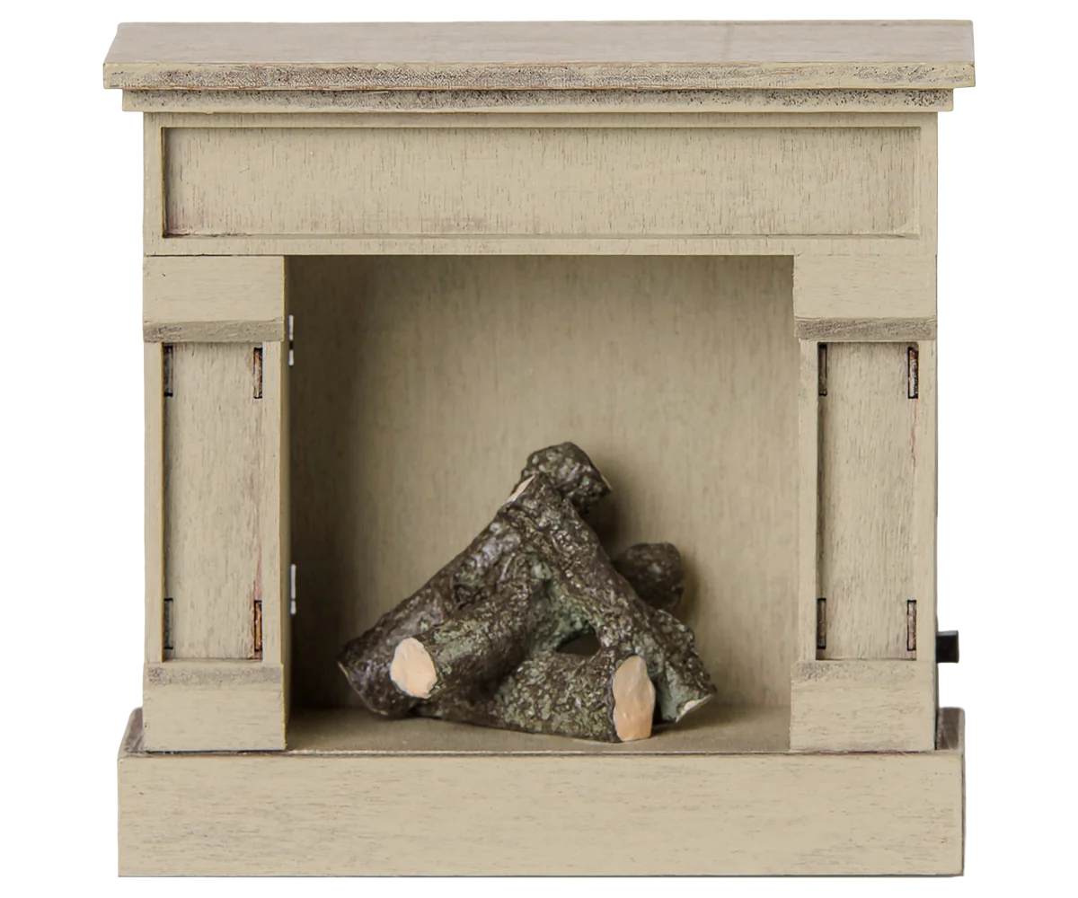 Mouse Fireplace | Off White