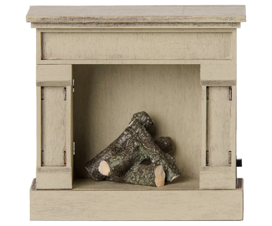 Mouse Fireplace | Off White