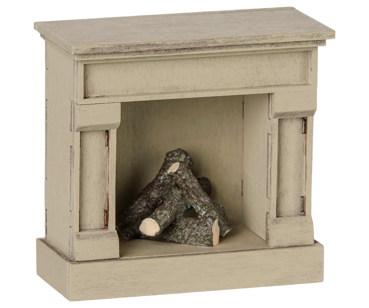Mouse Fireplace | Off White