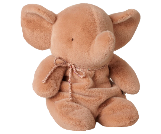 Medium Plush Elephant | Vintage Rose