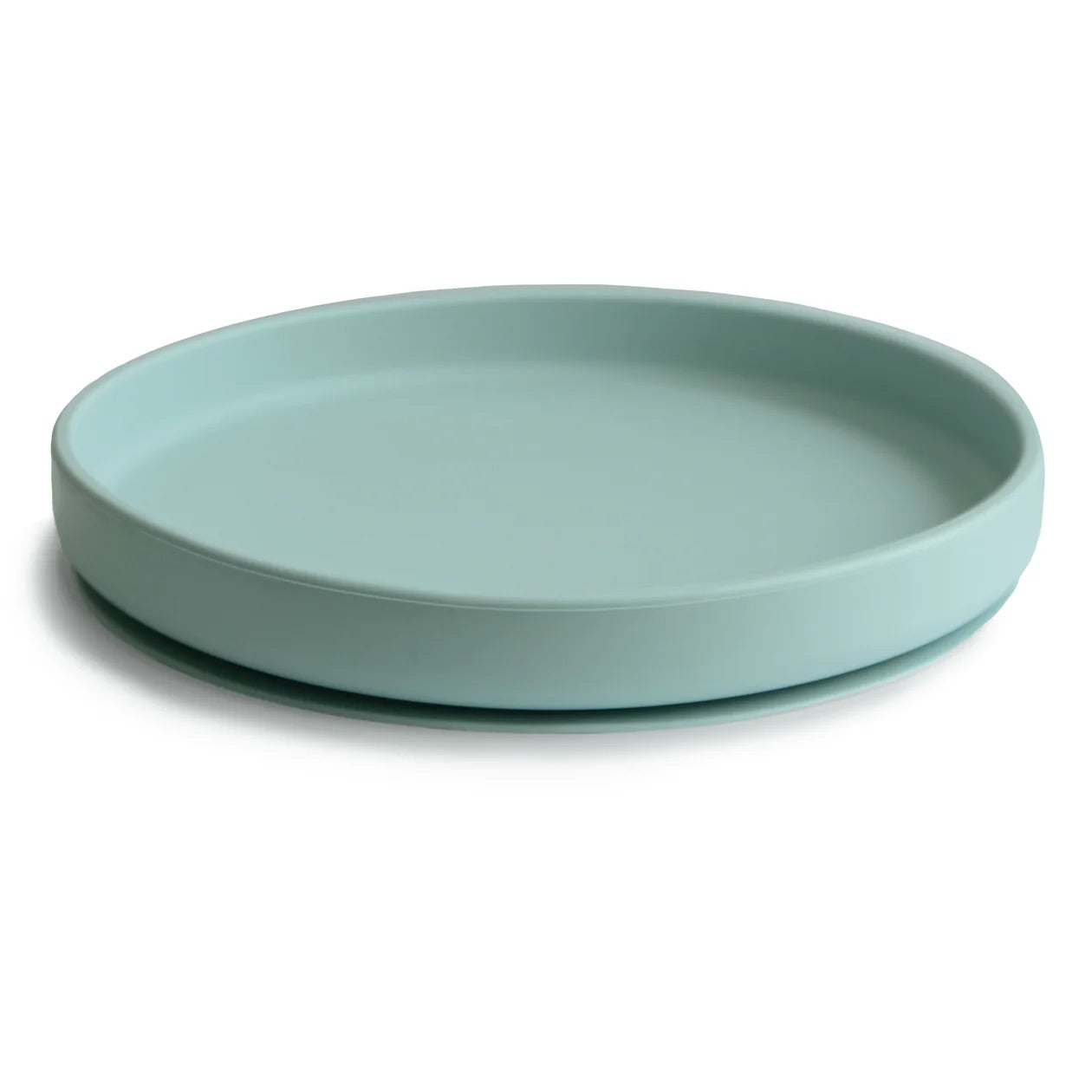 Classic Silicone Suction Plate I Cambridge Blue