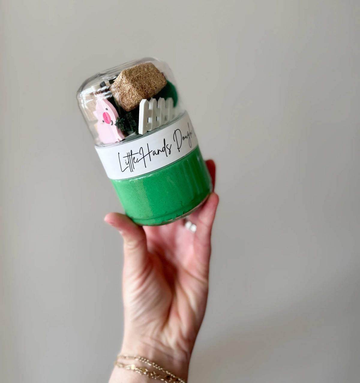 Playdough To-Go Jar | Farm