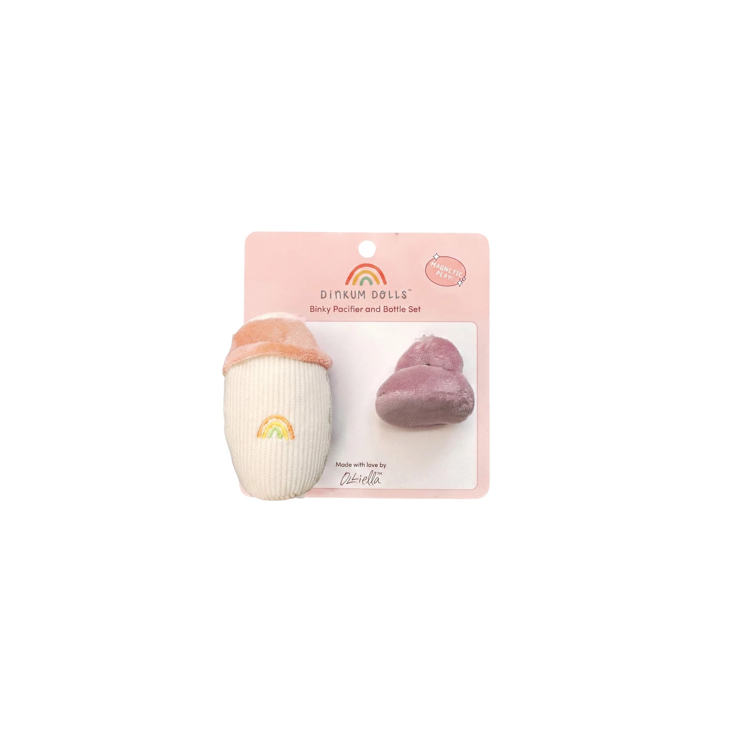Binky Magnetic Bottle and Pacifier Set