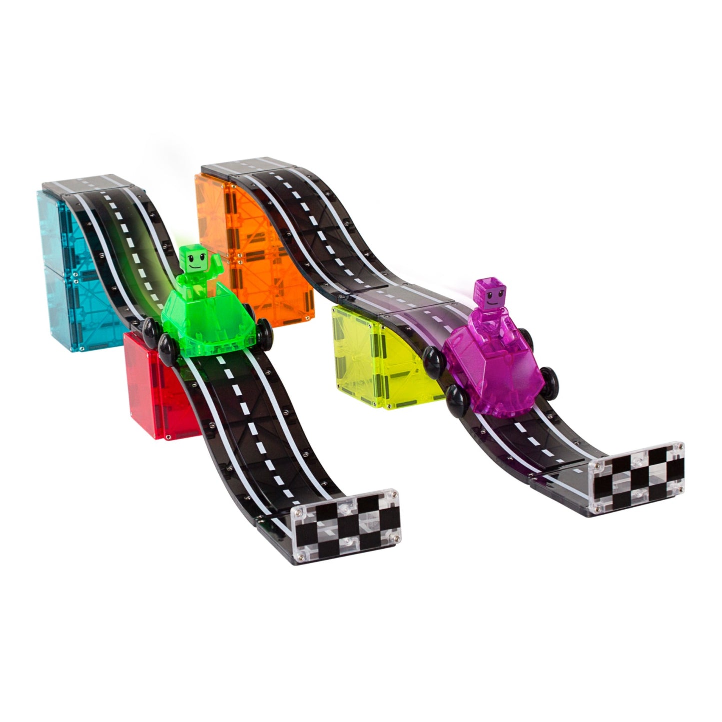 Magna-Tiles I Downhill Duo