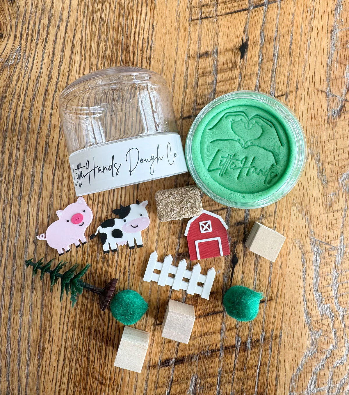 Playdough To-Go Jar | Farm