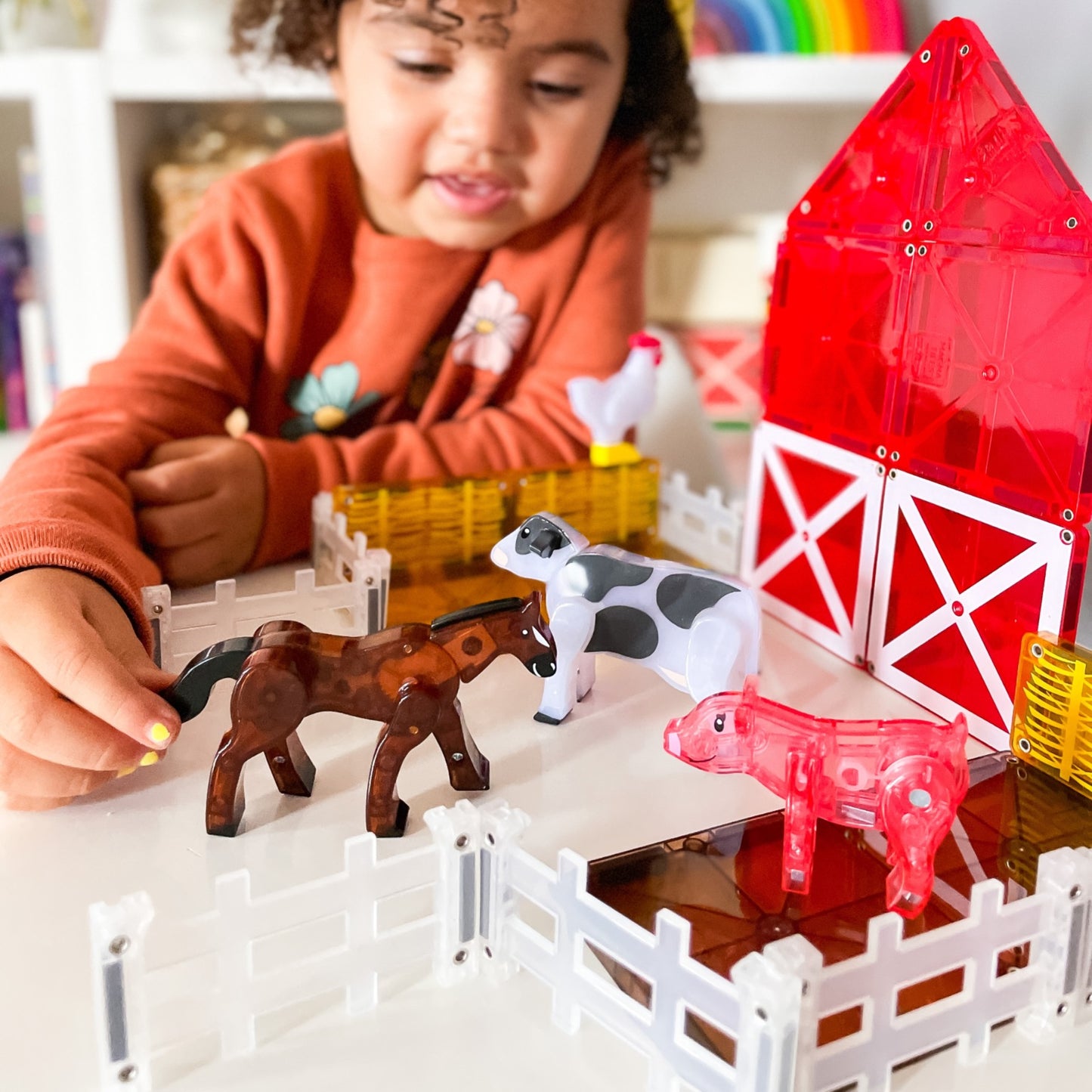 Magna-Tiles I Farm Animals