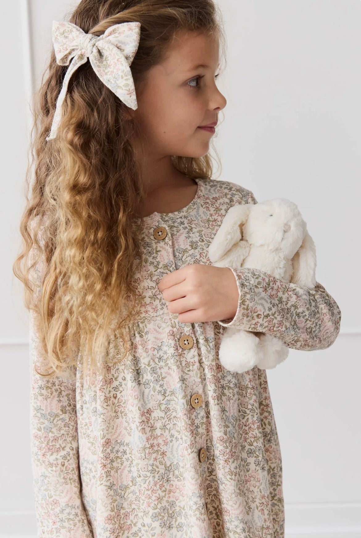 Organic Cotton Poppy Dress | April Glacier