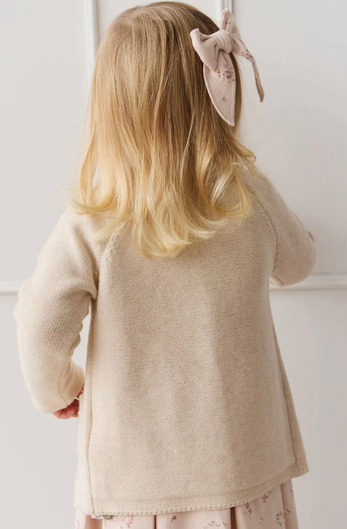 Aude Cardigan | Light Oatmeal Marle