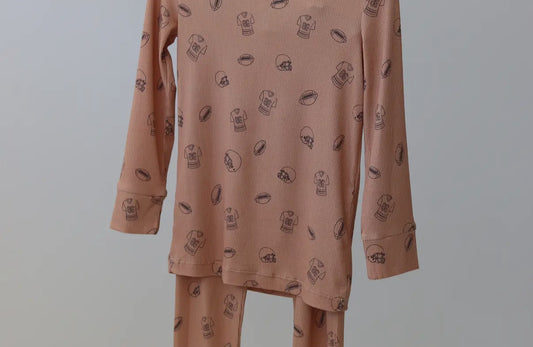 Two Piece Pajamas | Little Linebacker