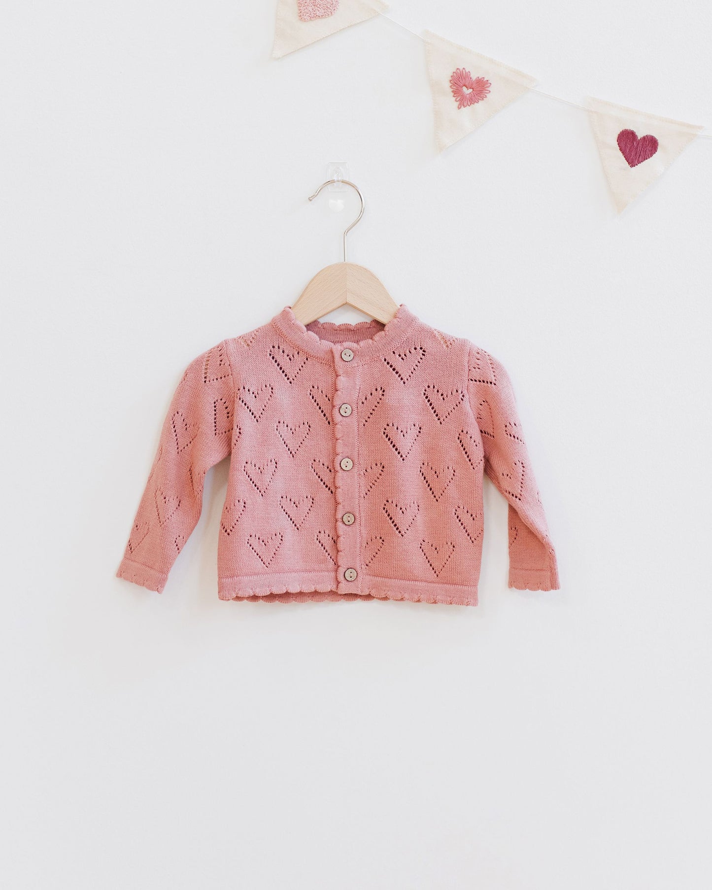 Knit Cardigan I Lipstick