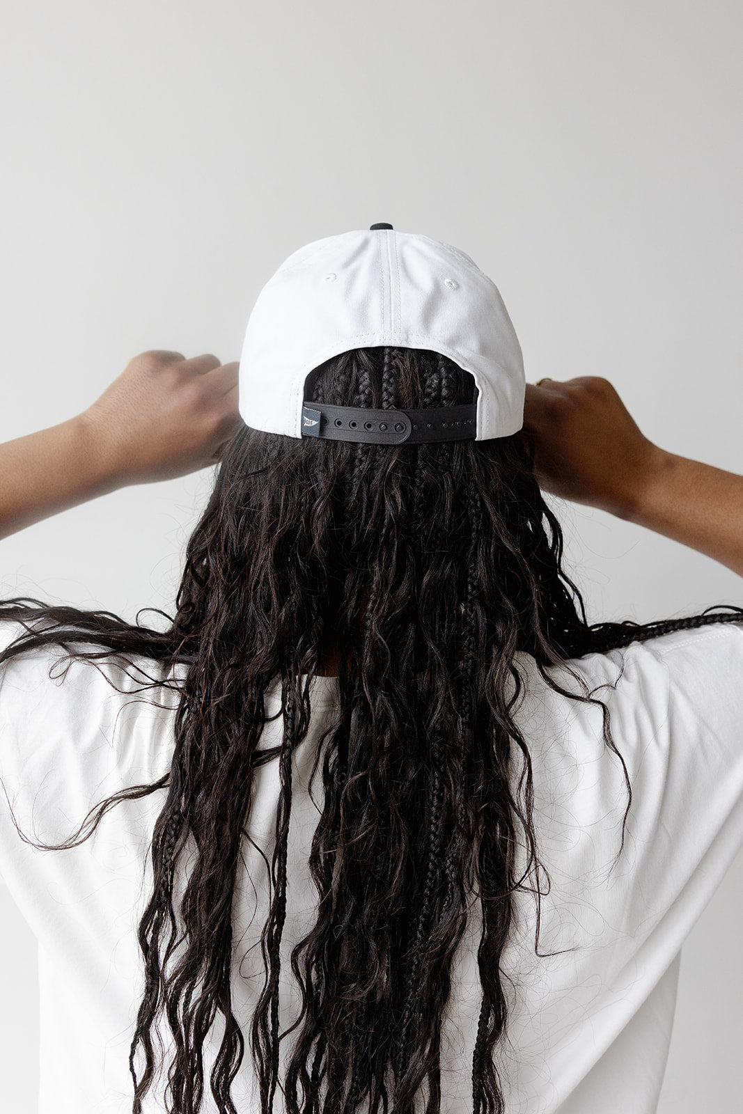 Albon Checkered 5 Panel Canvas Baseball Hat | Iowa
